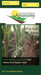 Mobile Screenshot of agronomy.org
